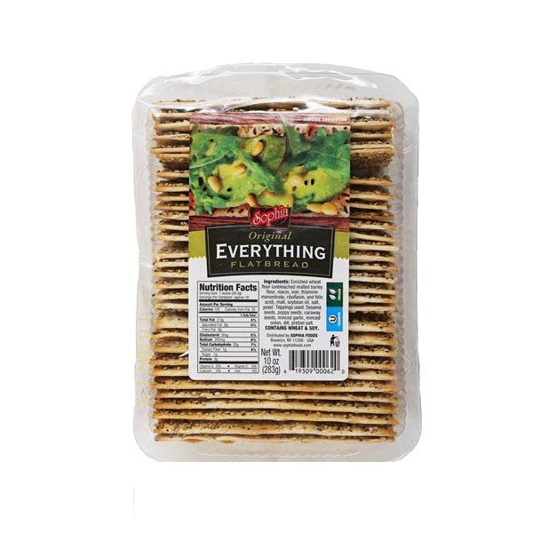 Toasted Flatebread-Original Everything – 9.98 oz (283gr)